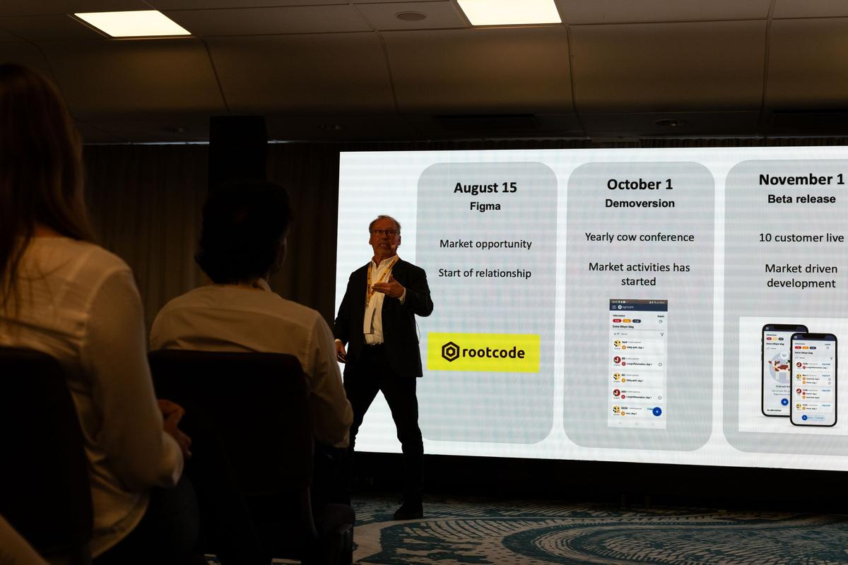 Agricam was featured in our customer conference - Rootcode Connect 2023 image